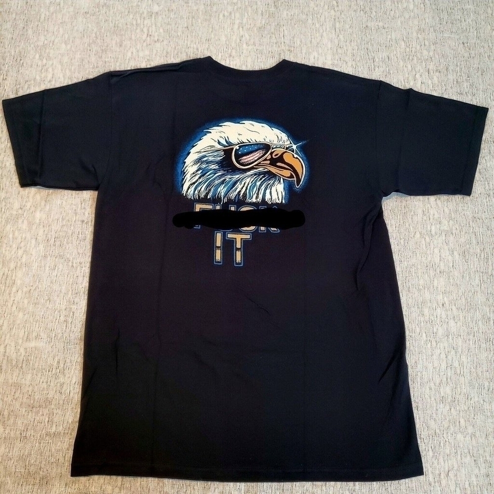 HUF "F*CK IT" Bald Eagle Tee NEW IN BAG Size M
